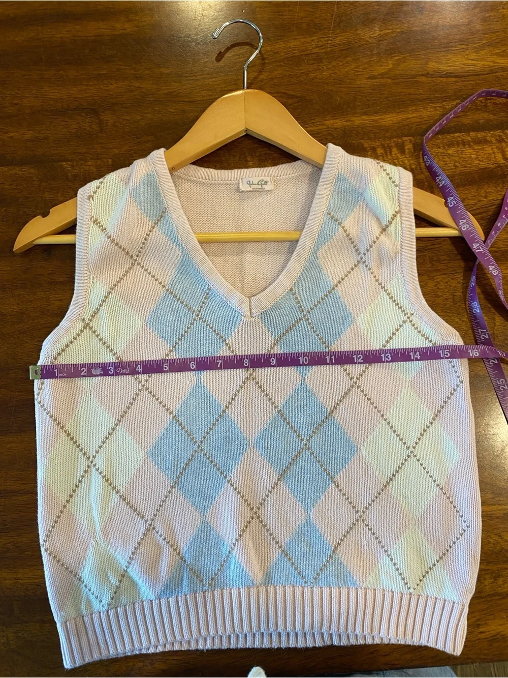 Brandy Melville Y2K sweater vest preppy old money soft girl